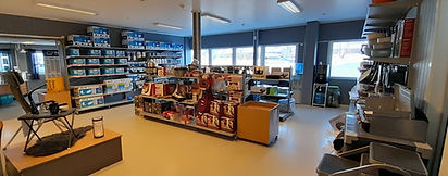 Butikk med fritidsutstyr