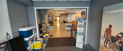 Inngang til butikken